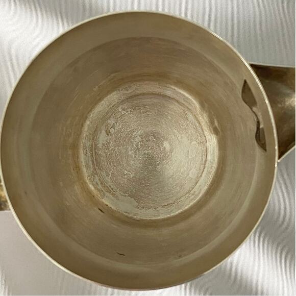 Vintage Silver-Plated Creamer Pitcher - Classic Tableware Accent - Picture 7 of 10